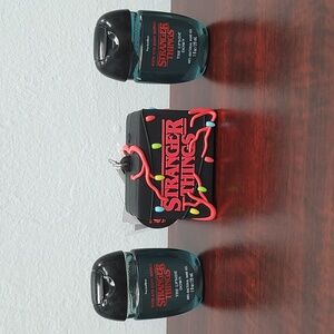 Bath & Body Works STRANGER THINGS 3 Piece THE UPSIDE DOWN Light Up Pocketbac Set